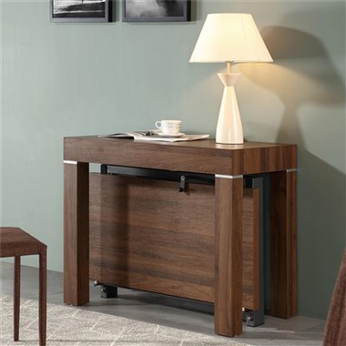 Класичний дерев'яний розсувний консольний стіл